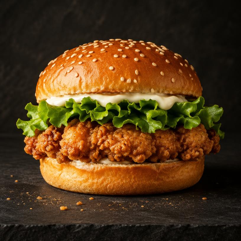 Crispy Chicken Burger — illustrative image