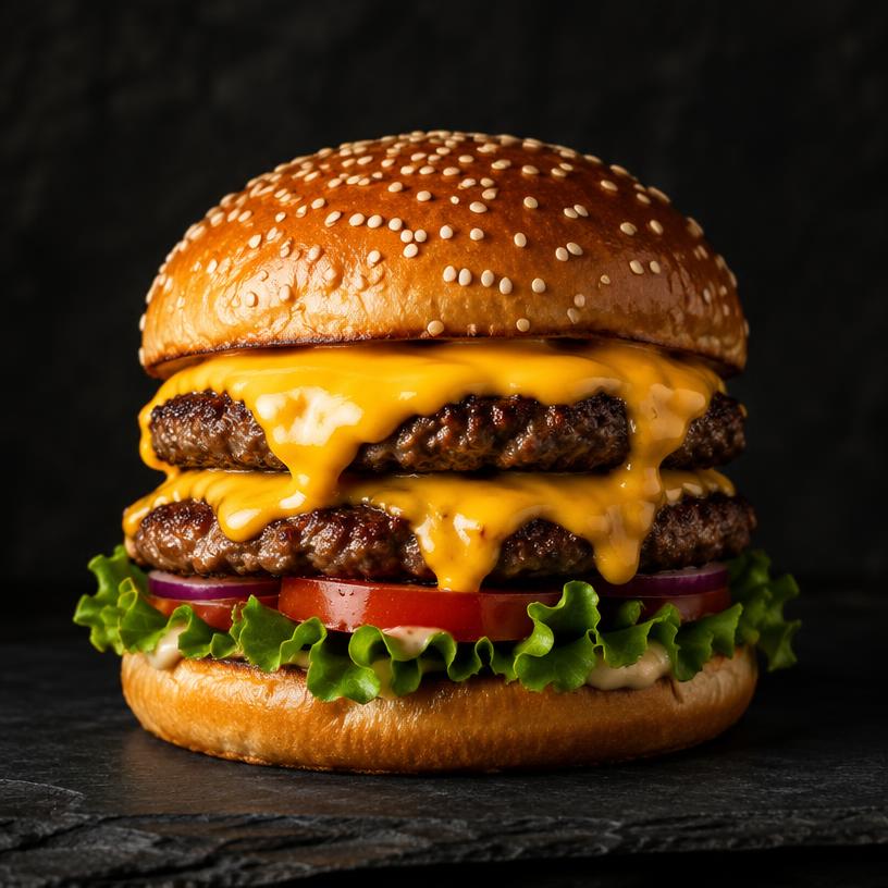 Double Trouble Burger — illustrative image
